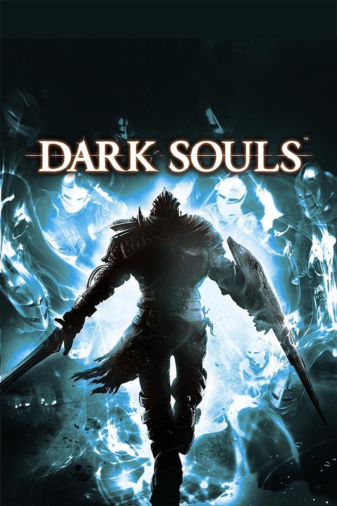 Dark Souls Video Game Poster, Multiple Sizes