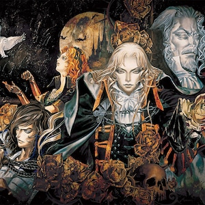 Castlevania Symphony of the Night 36 x 24" Video Game Poster