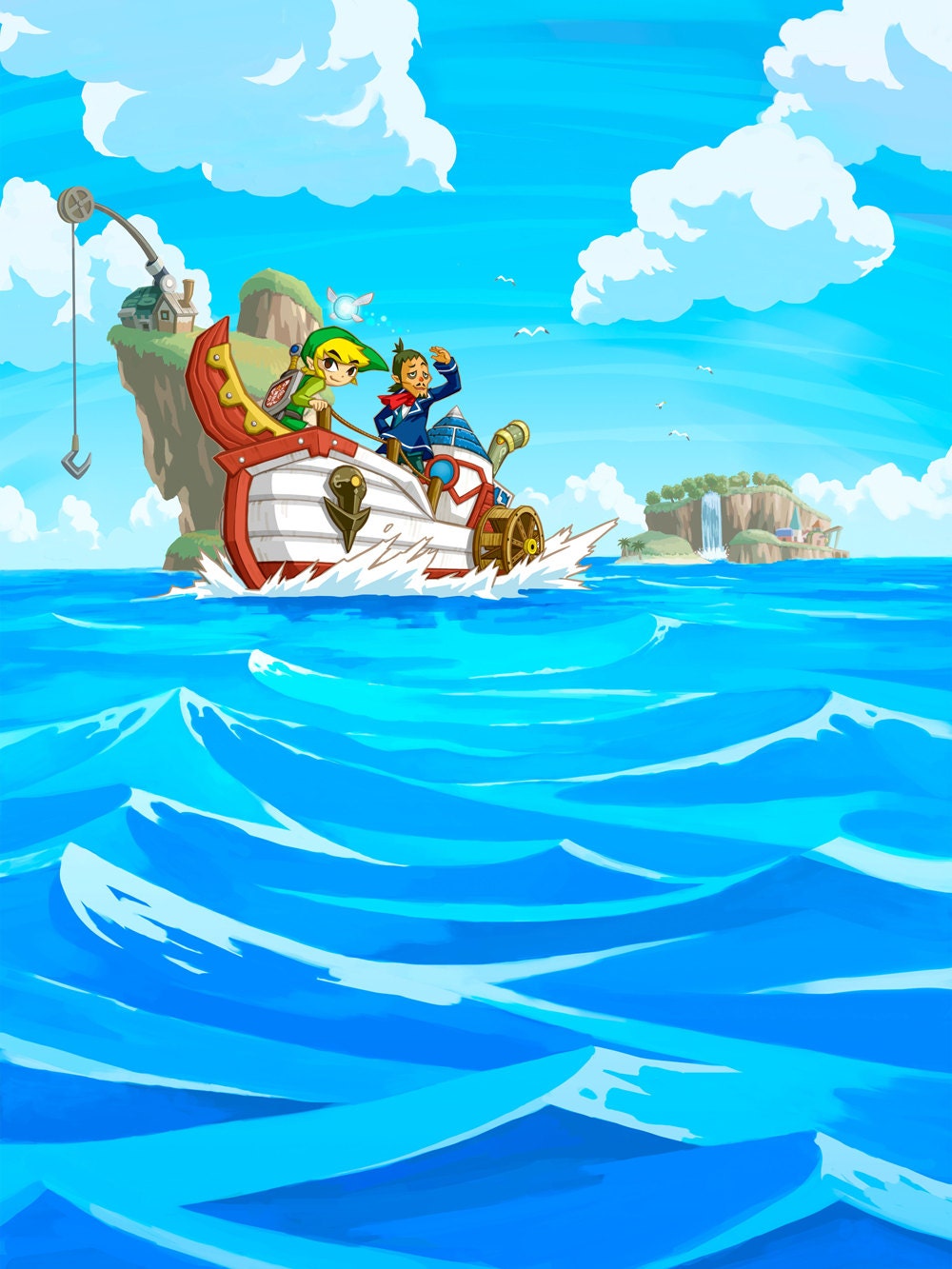 ゼルダの伝説 トワイライトプリンセス 無限の砂時計のポスター3点