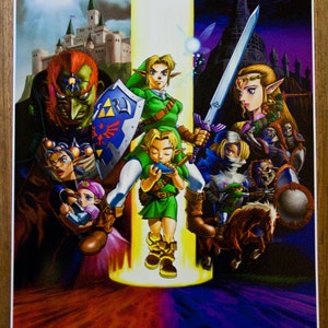 ゼルダの伝説 トワイライトプリンセス、複数のサイズあり ゼルダの伝説 トワイライトプリンセス、複数のサイズあり