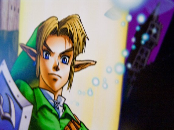 Link - Zelda Ocarina of Time (Speed Drawing) 