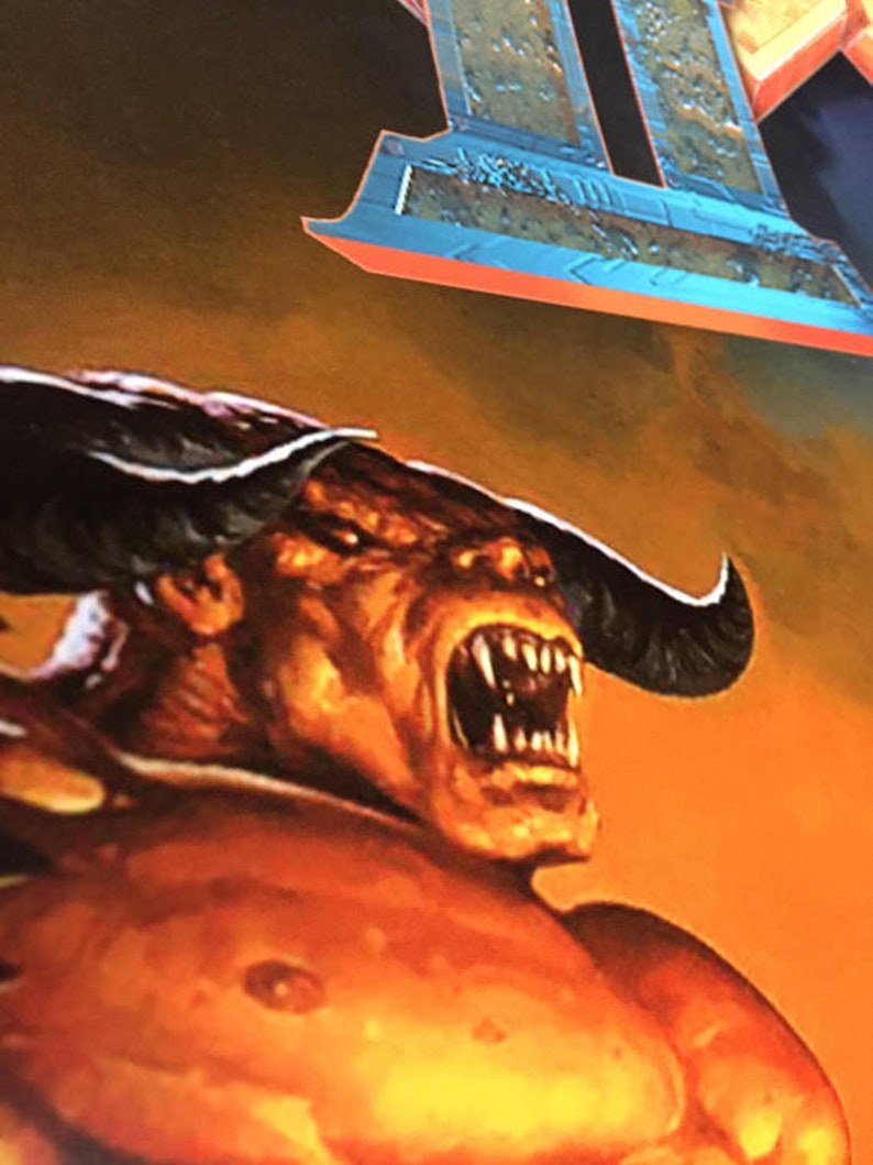 Slayer of DOOM I and DOOM II Video Game Poster Multiple Sizes Available image 7