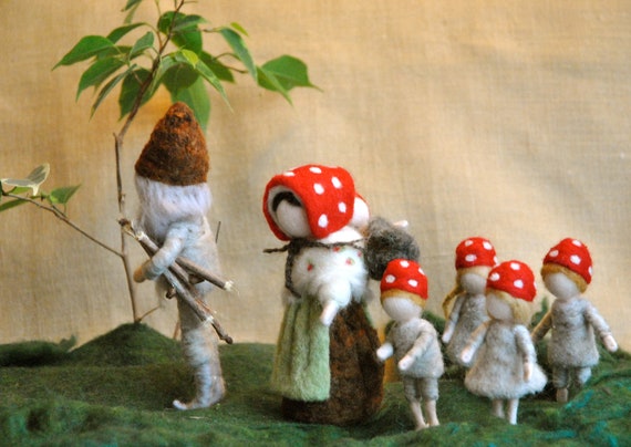 Hellery Christmas Felt Kit For Animal Cat Making Felting Handwork Material