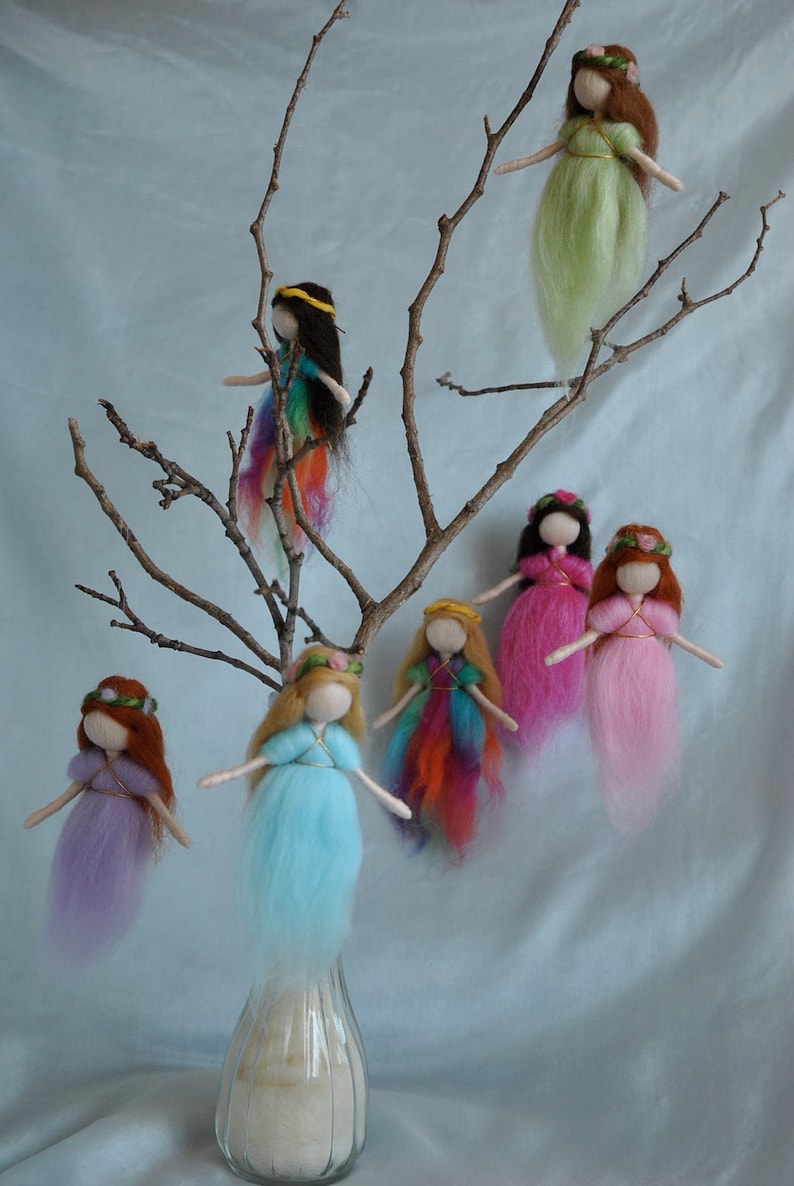 Hanging little fairy made to order image 1