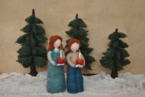 Meisje En Boy Advent Spiraal Waldorf Geinspireerd Spiraal Etsy