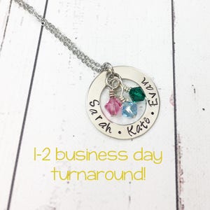 Hand stamped jewelry business names new arrivals