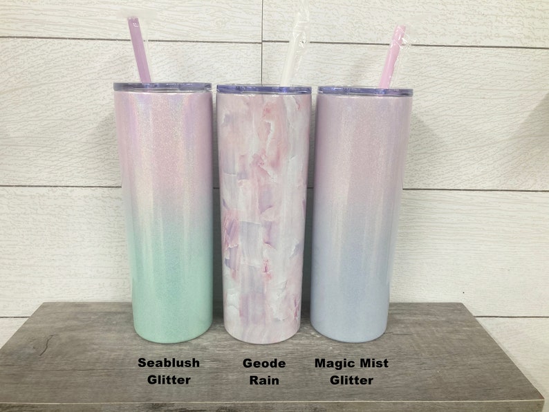 Personalized Laser Engraved Skinny Tumblers - Skinnies - Custom Tumbler - Engraved Tumbler - Custom Skinny Tumbler - Stainless Steel image 9