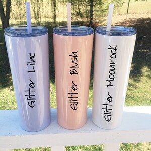 Personalized Laser Engraved Skinny Tumblers - Skinnies - Custom Tumbler - Engraved Tumbler - Custom Skinny Tumbler - Stainless Steel image 8