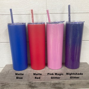 Personalized Laser Engraved Skinny Tumblers - Skinnies - Custom Tumbler - Engraved Tumbler - Custom Skinny Tumbler - Stainless Steel image 10