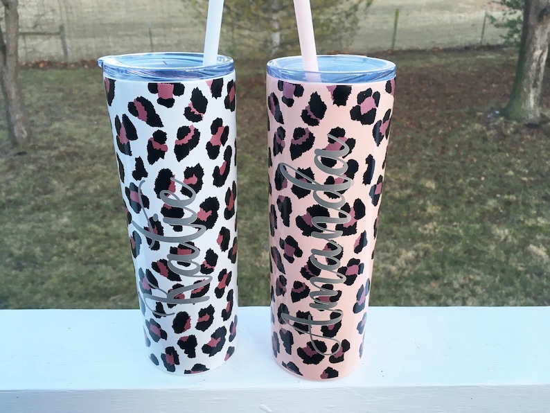 Personalized Laser Engraved Skinny Tumblers - Skinnies - Custom Tumbler - Engraved Tumbler - Custom Skinny Tumbler - Stainless Steel image 4