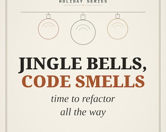 Funny Programmer Christmas Wall Art, Jingle Bells Code Smells Print, Developer Holiday Gift, Coding Humor Decor, Instant Download