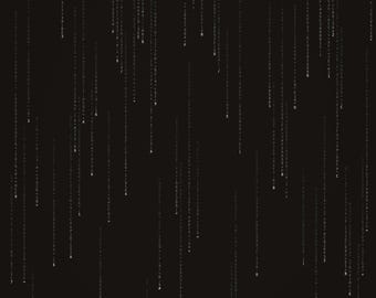 Code Rain Wall Art | Green Falling Code Poster | Hacker Aesthetic Room Decor | Cyber Tech Office Art Digital Download