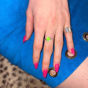 Silver Mini Mood Ring