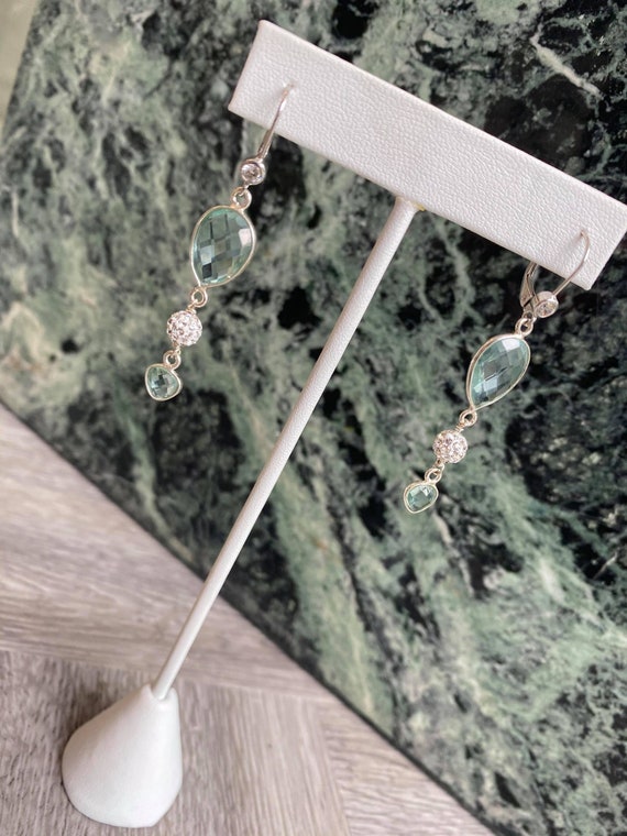 Aquamarine hotsell earrings etsy