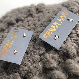 Mini Bird Stud Earrings