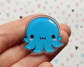 Kawaii Cute Octopus Acrylic Pin