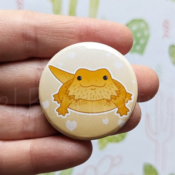 Colección de botones con alfiler de reptiles - 1,5 pulgadas