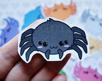 Cute Kawaii Spider Stickers and Magnets