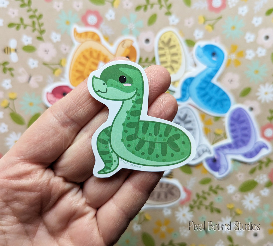Wildtype Western Hognose Snake Stickers and Magnets - Customizable ...