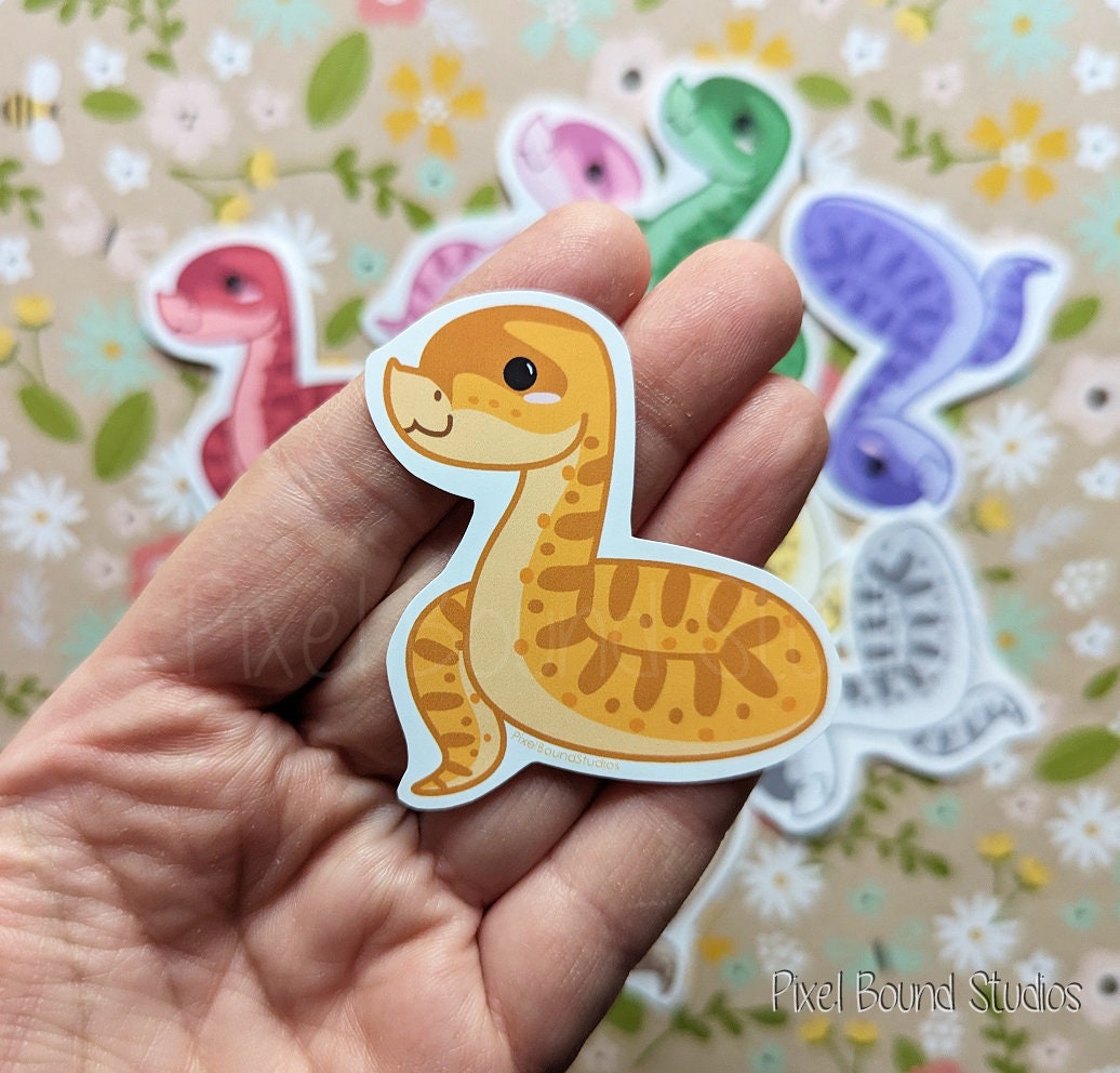 Wildtype Western Hognose Snake Stickers and Magnets - Customizable ...