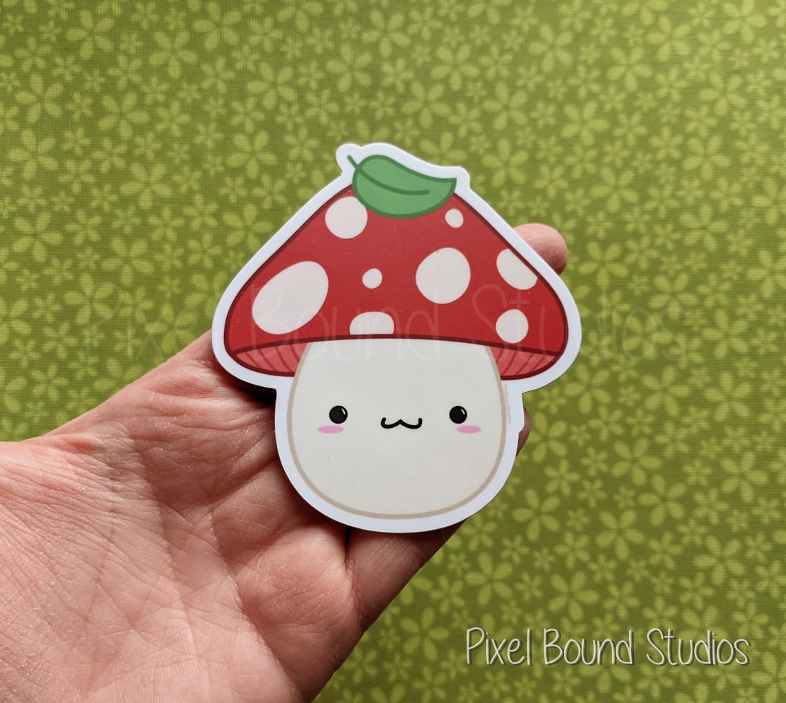 Adorable Cute Chibi Mushroom Drawings That Will Make You Smile Il Fullxfull.2866109372 Ibzx