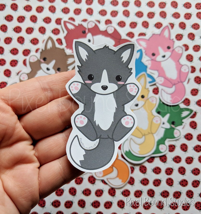 Chibi Polar Bear Stickers and Magnets -  Finland
