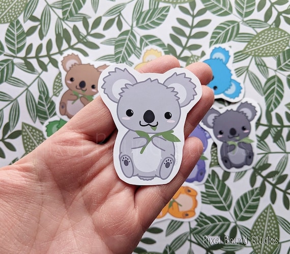 Chibi Polar Bear Stickers and Magnets -  Finland