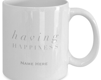 Personalisierte Kaffeebecher mit Glück