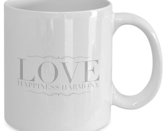 Kaffeebecher Liebe Glück Harmonie