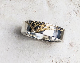unique wedding band etsy