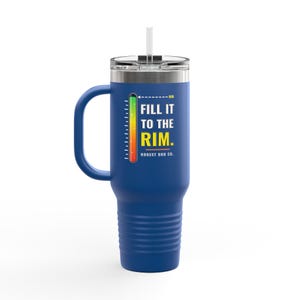 40oz Refill Tumbler with Handle, Pressure Test Passed. Refill Approved — Cold Drink Gift for Plumbers and Tradesmen image 6