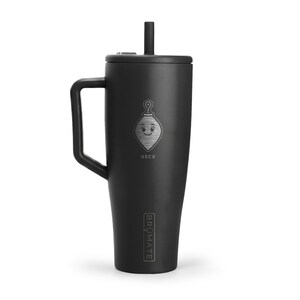 Engraved Plumb Bob Tumbler 40oz with Handle and Straw, Leakproof Insulated Cup, Cute Gift for Her, Plumber Wife or Mom Gift image 1
