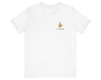 Plumber Shirt, Funny Plumber T-Shirt, Throwing My Life Down the Drain, Plumber Gift, Plumbing Humor Tee, Gift for Dad, Tradesman Shirt