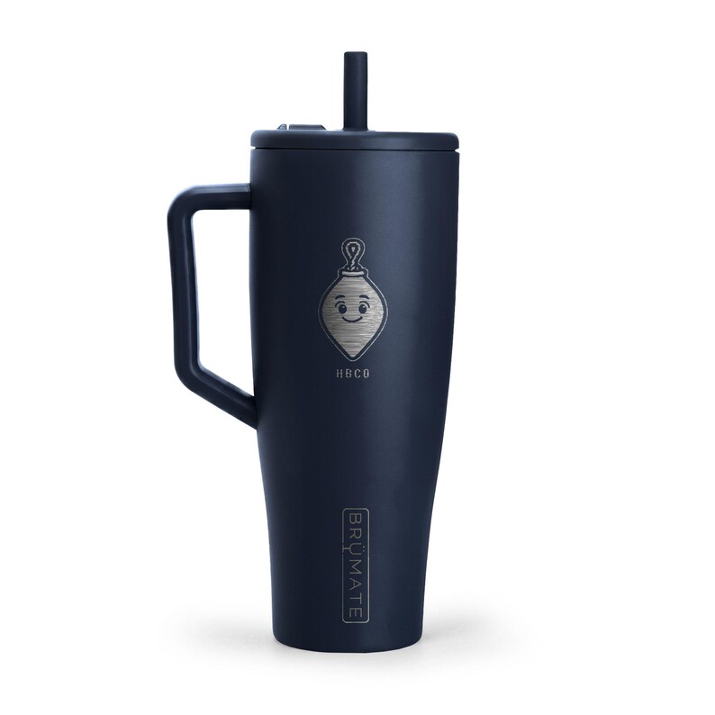 Engraved Plumb Bob Tumbler 40oz with Handle and Straw, Leakproof Insulated Cup, Cute Gift for Her, Plumber Wife or Mom Gift image 5