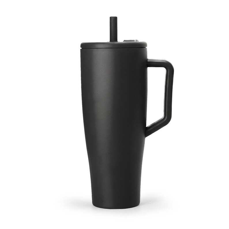 Engraved Plumb Bob Tumbler 40oz with Handle and Straw, Leakproof Insulated Cup, Cute Gift for Her, Plumber Wife or Mom Gift image 2