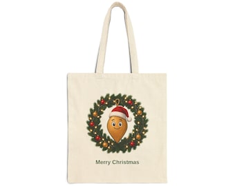 Honest Bob Christmas Wreath Tote