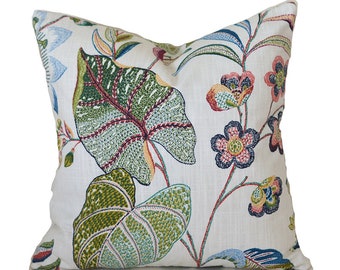 Indoor Pillow Covers Decorative Home Decor Pillow Ferns Floral Designer Throw Pillow Covers P Kaufmann Butterfly Trail Orchid