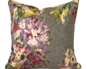 berry colored throw pillows