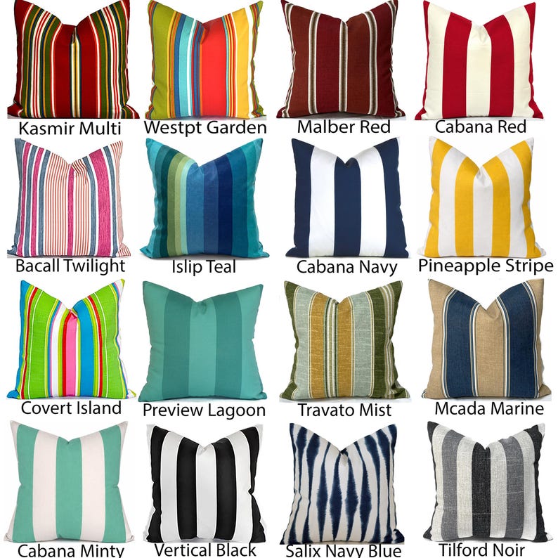 Outdoor Furniture Cushion Covers for Chairs, Benches, Porch Swings, Day Beds, Window Seats, Any Size, Any Fabric From Our Studio image 7