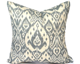 Outdoor Pillow Covers with Zippers, Affordable Home Decor, Easy to Use, Quick Delivery, Grey Ashmore Pebbles