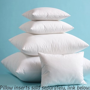 Outdoor Pillow Covers with Zippers, Easy-Use, Affordable Style, Swift Delivery Orange and Turquoise You Choose image 9