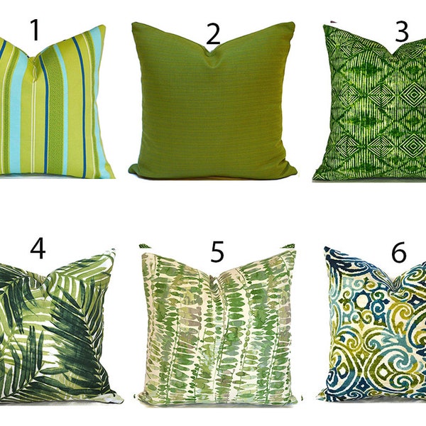 Zippered Outdoor Pillow Covers Quickly Delivered, Budget-Friendly, Green You Choose