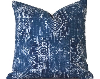 Indoor Pillow Covers Decorative Home Decor Navy Blue Designer Throw Pillow Covers Premier Prints Sioux Navy