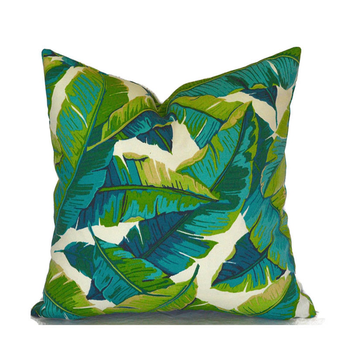 Outdoor Pillow Covers Decorative Home Decor Navy Blue Green Etsy