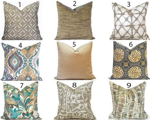gray outdoor pillows