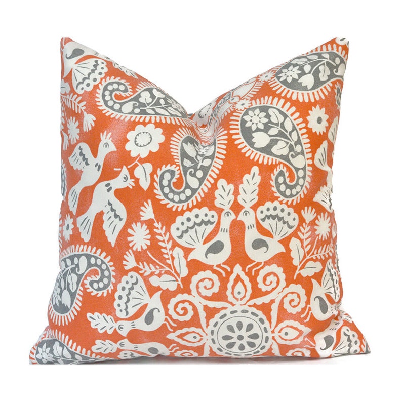 Zippered Outdoor Pillow Covers Quickly Delivered, Budget-Friendly, Orange You Choose image 6