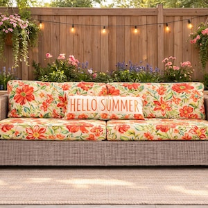 Outdoor Furniture Cushion Covers for Chairs, Benches, Porch Swings, Day Beds, Window Seats, Any Size, Any Fabric From Our Studio image 13