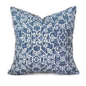 Outdoor Pillow Covers with Zippers, Easy-Use, Affordable Style, Swift Delivery Turquoise Navy Blue You Choose image 3