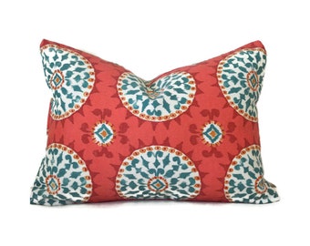 CLEARANCE 16"x12" Outdoor Lumbar Pillow Cover Decorative Johara Watermelon