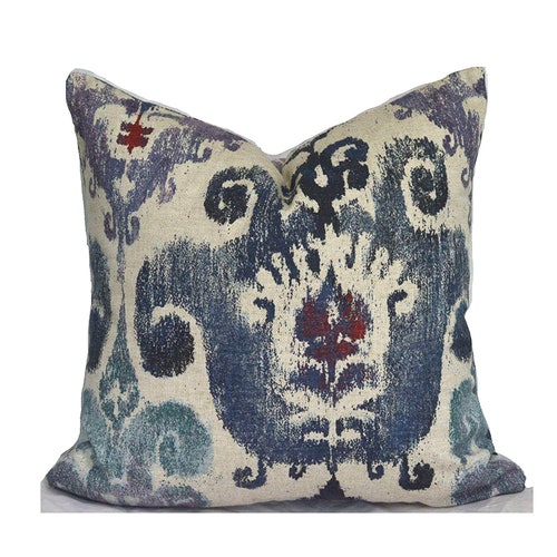 Indoor Pillow Covers Decorative Home Decor Turquoise Blue Etsy